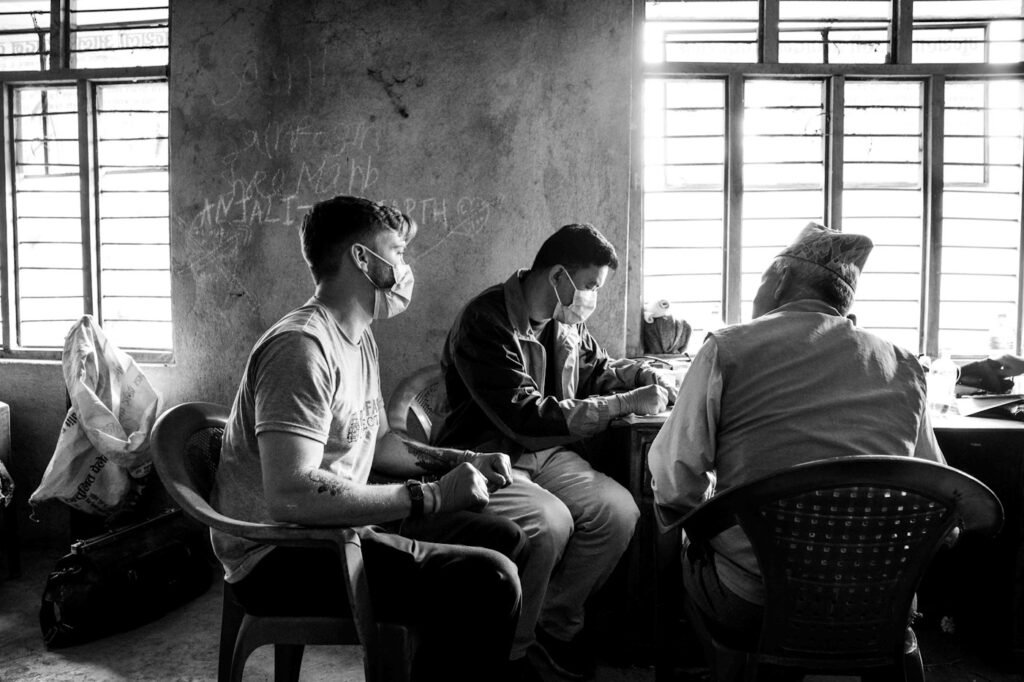 Indian business team at work