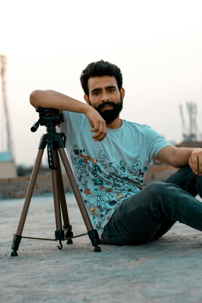 Indian creative professional at work