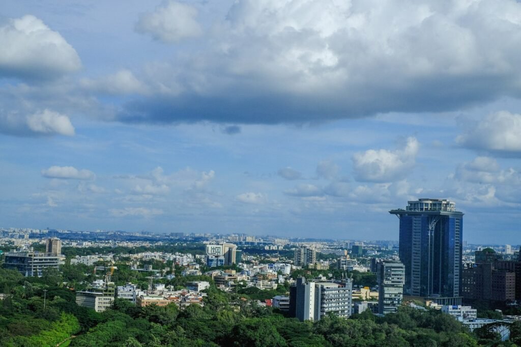 City view in India