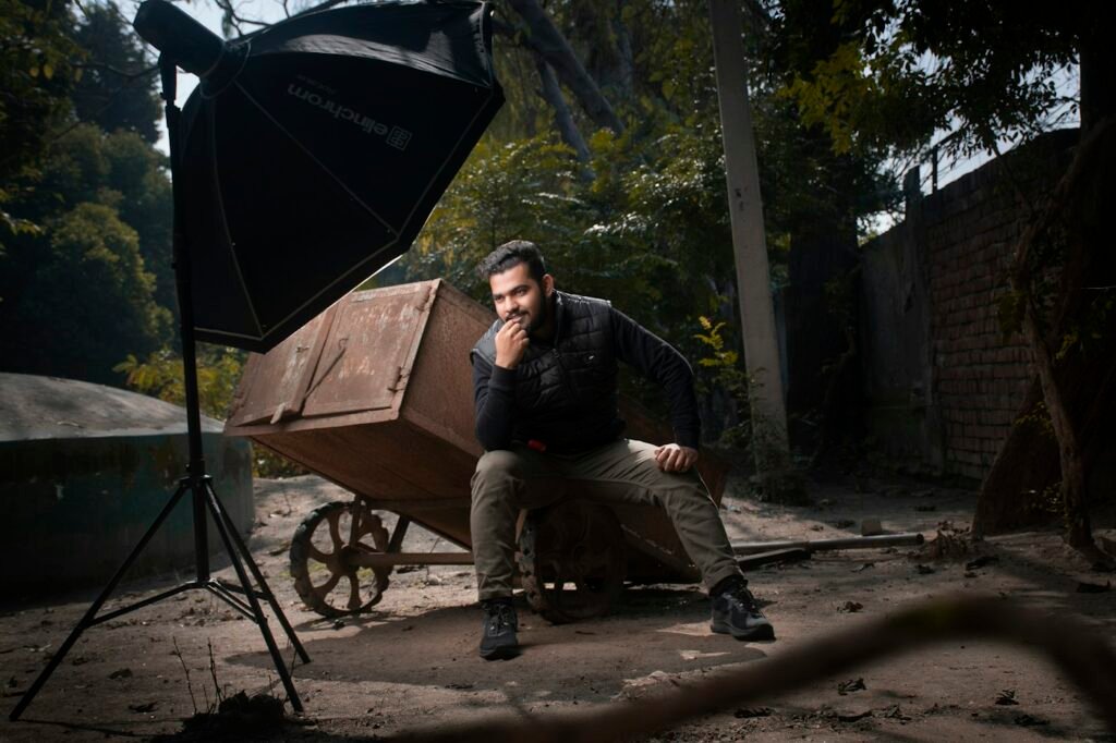 Indian creative professional at work