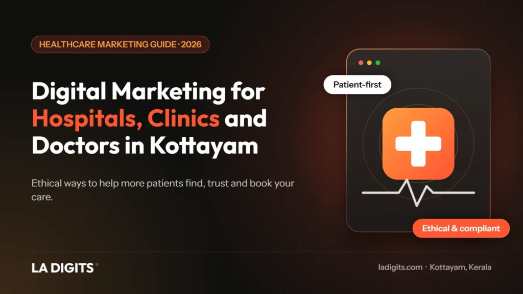 Digital marketing for hospitals, clinics and doctors in Kottayam