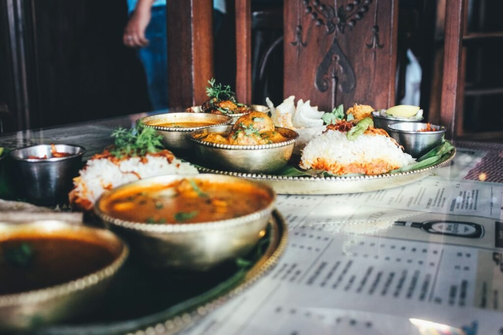 Hotel and restaurant in India