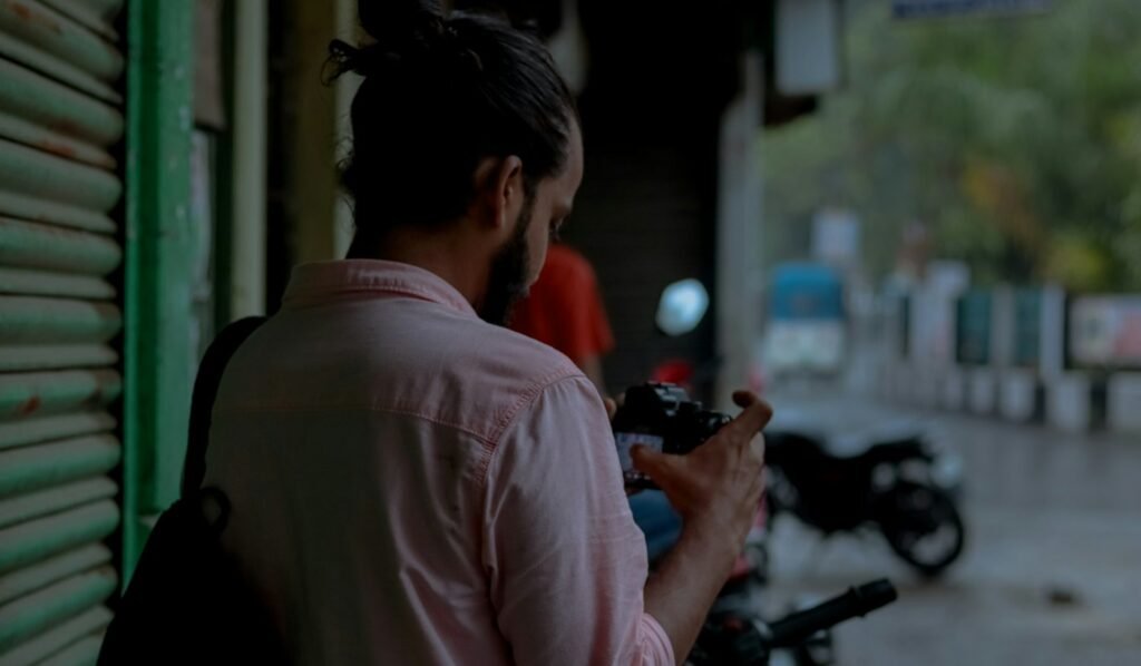 Indian creative professional at work