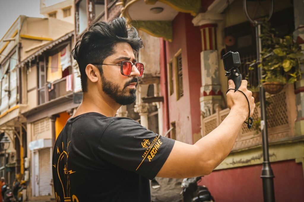 Indian creative professional at work