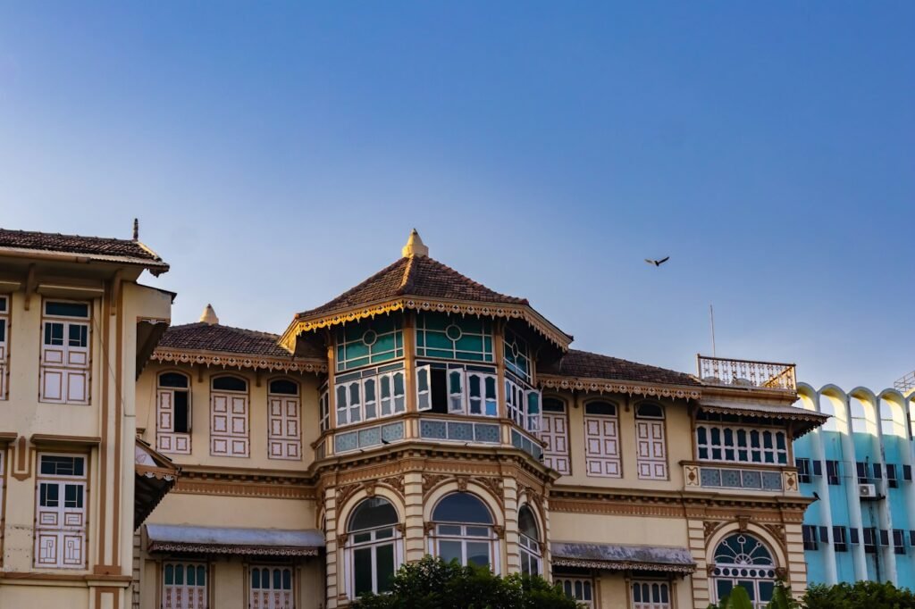 Residential and commercial buildings in India