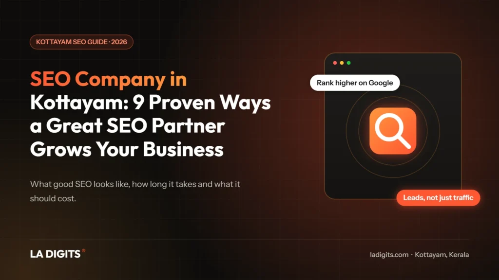 SEO company in Kottayam: 9 proven ways a great SEO partner grows your business