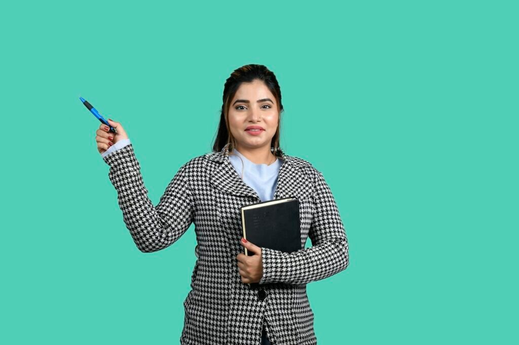 Indian business team at work