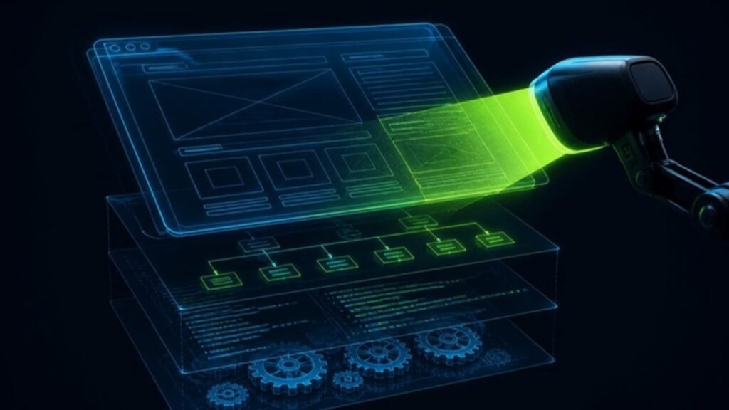 Technical SEO scan of a website structure