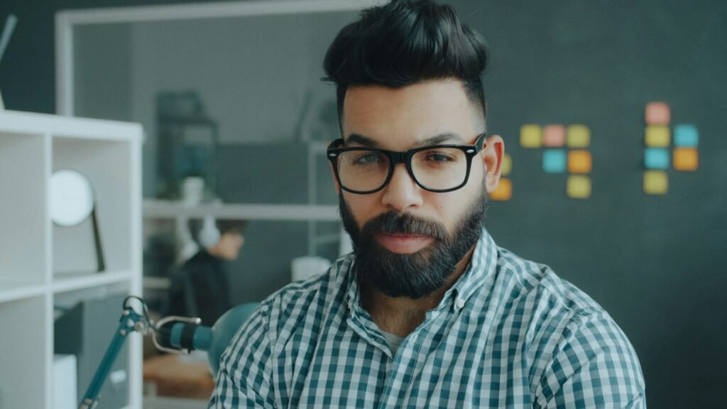 Indian business team at work